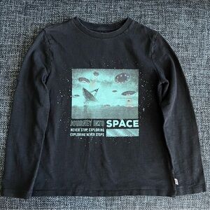 Gap Boy’s Space Long Sleeve Shirt Size Medium